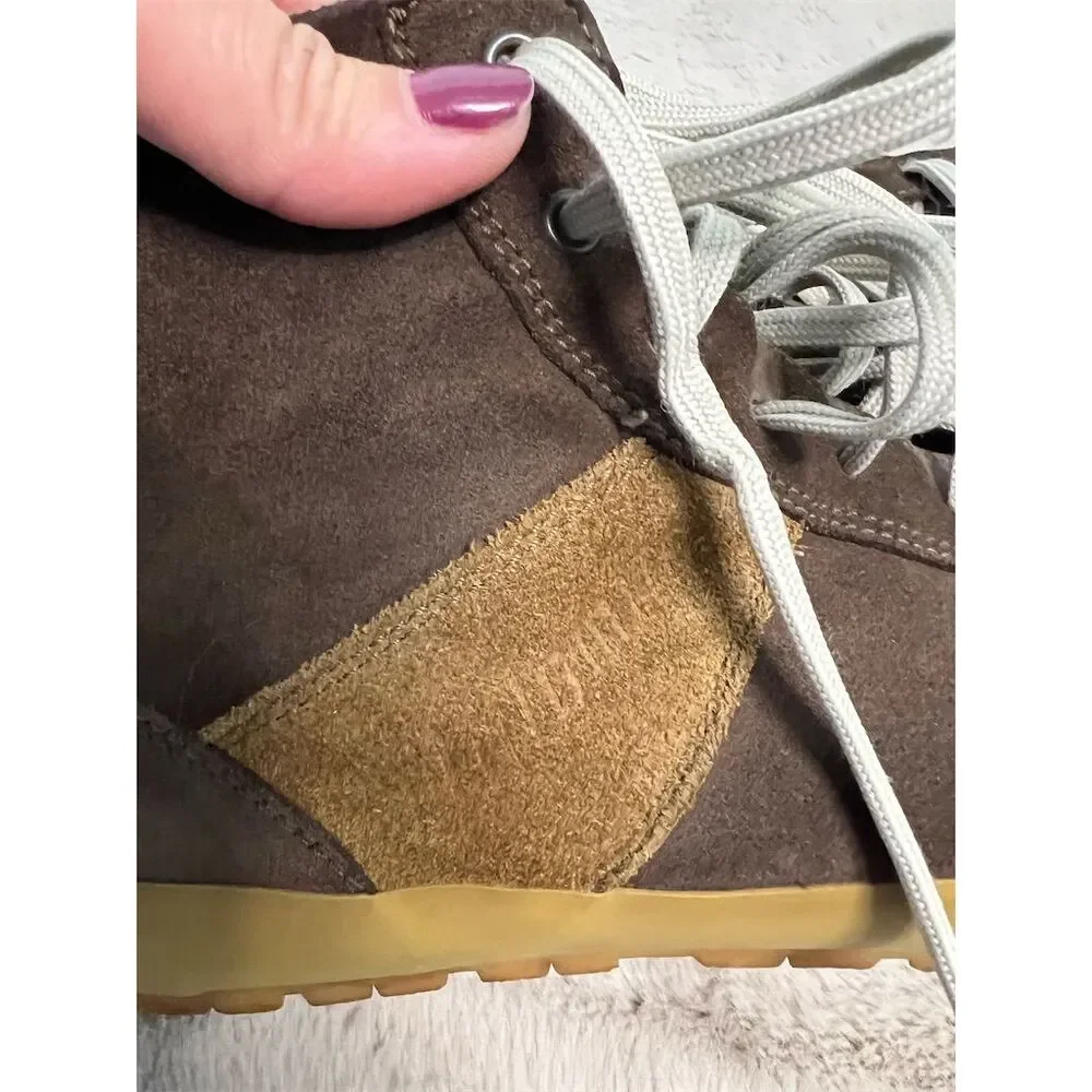 Dolomite Men's High Top Hiking Sneakers Brown Leather Size 11.5